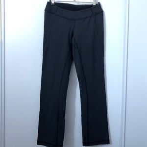 Lululemon Mid Rise Charcoal Gray 26" Leggings